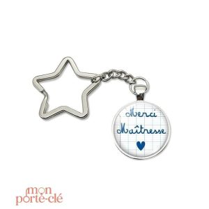 Porte-Clé Merci Maîtresse design unique