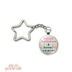 Porte-Clé pour exprimer sa gratitude à la maîtresse