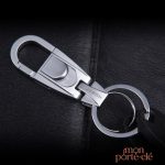 Porte-clé personnalisé en métal durable
