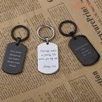 Porte-clé personnalisé avec design militaire unique