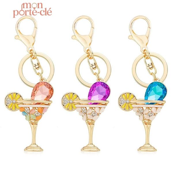 Porte-Clé unique inspiré du cocktail Mojito