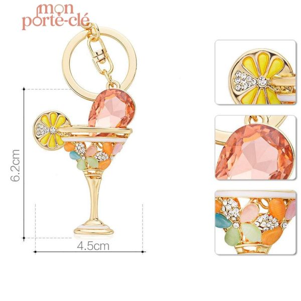 Porte-Clé Mojito, un clin d'œil à la mixologie