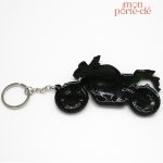 Porte-clé résistant pour motards, style moderne et compact