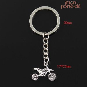 Porte-clé stylé pour passionnés de moto
