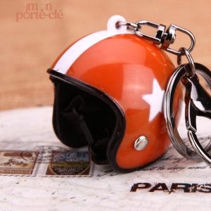 Porte-Clé Moto en forme de casque
