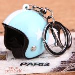 Porte-Clé Moto tendance casque jet