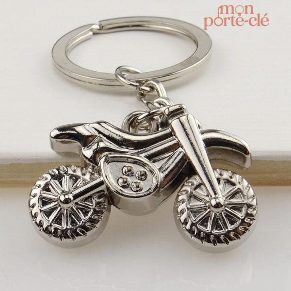 Accessoire moto en porte-clé design vintage