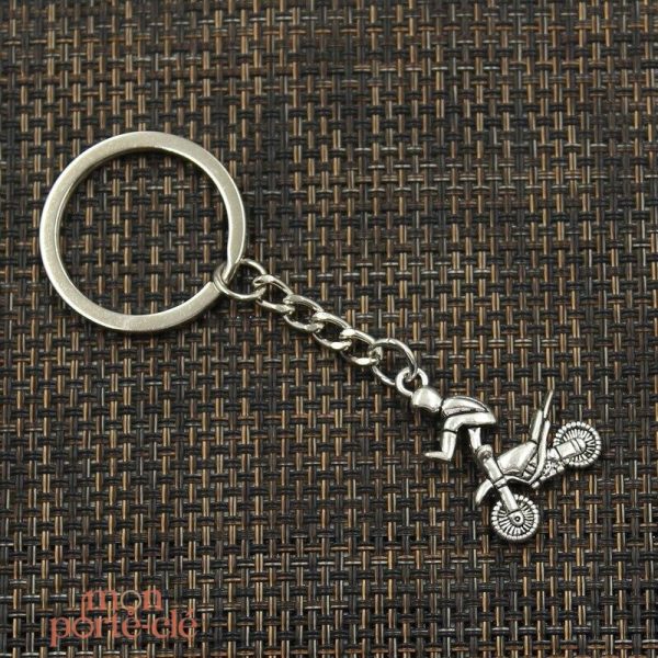 Accessoire moto porte-clé unique