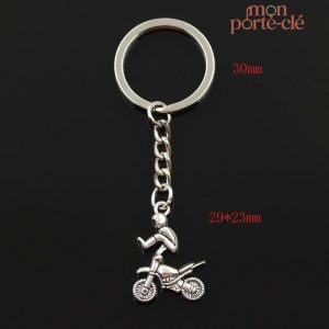 Porte-clé pour passionnés de motos