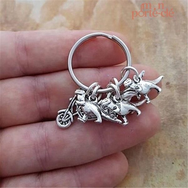 Porte-clé Moto au style original et amusant