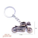 Accessoire moto porte-clé en inoxydable