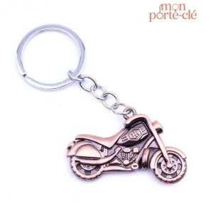 Porte-clé Moto Biker Métal, accessoire pour motards