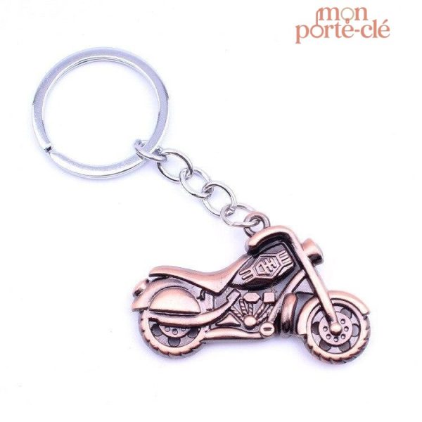 Porte-clé Moto Biker Métal, accessoire pour motards