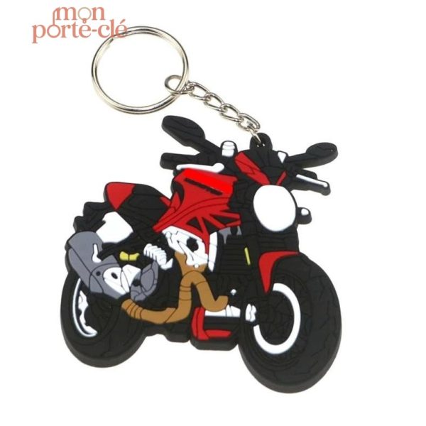 Porte-clé moto La Monster Moderne