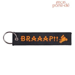 Porte-clé moto, design dynamique pour passionnés de vitesse