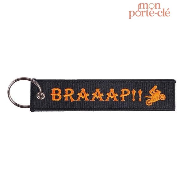 Porte-clé moto, design dynamique pour passionnés de vitesse