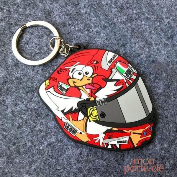 Porte-Clé Moto Le Pilote GP, accessoire pour passionnés de moto