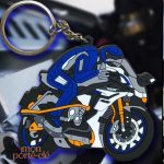 Porte-clé Moto Motobot R1M en plastique durable