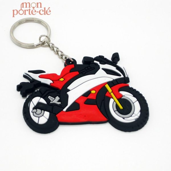 Porte-clé moto R6 600cc, accessoire pour passionnés de moto