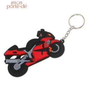 Porte-clé moto La Hayabusa rouge