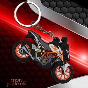 Porte-clé moto en silicone L'Autrichienne