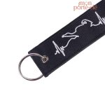 Accessoire moto élégant en tissu oscilloscope