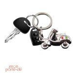 Porte-clé moto vintage, cadeau idéal pour bikers