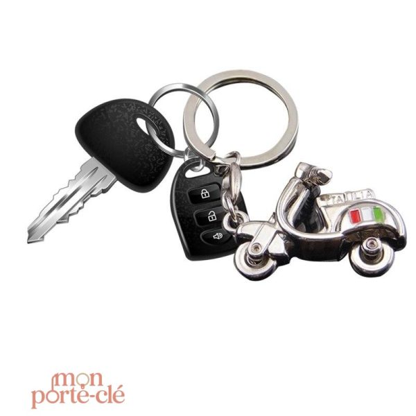 Porte-clé moto vintage, cadeau idéal pour bikers