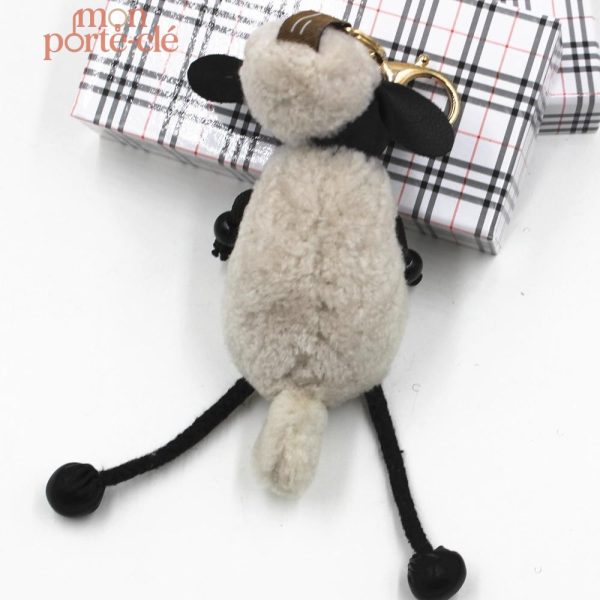 Porte-clé peluche mouton, idée cadeau amusante
