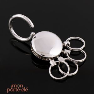 Porte-clé multi-anneaux élégant pour tous les jours