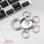 Porte-clé multi anneaux, un accessoire essentiel pour homme