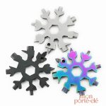 Porte-clé en acier, fonctionnel et esthétique