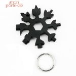 Flocon Multi Outils : porte-clé pratique et design