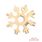 Porte-clé en acier avec fonctions multiples