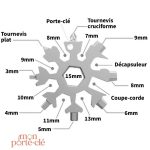 Flocon en acier : accessoire clé innovant