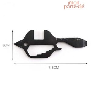 Porte-clé innovant avec plusieurs fonctions utiles