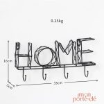 Porte-clé mural design moderne et pratique