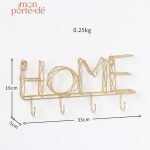 Porte-clé mural 3D avec accroche murale