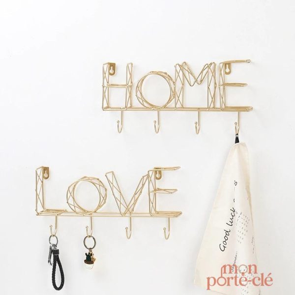 Porte-clé mural tendance pour entrée