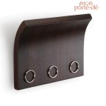 Porte-Clé Mural Aimanté en Bois