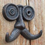 Porte-Clé mural en bois raffiné