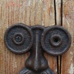 Accroche-clés mural style rétro