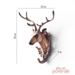 Porte-Clé mural artistique animal