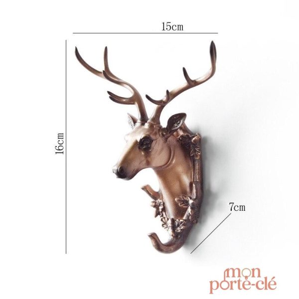 Porte-Clé mural artistique animal