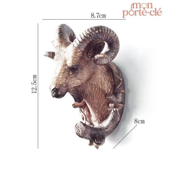 Rangement mural pour clés animaux