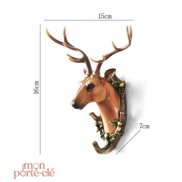 Accessoire mural pour clés animaux