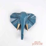 Porte-clé mural créatif avec designs d'animaux