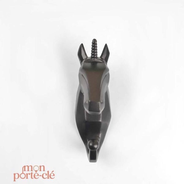 Porte-clé mural animaux géométriques - vue 2