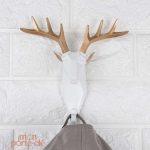 Porte-clé mural décoratif avec figures animalières