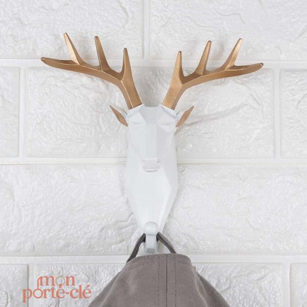 Porte-clé mural décoratif avec figures animalières